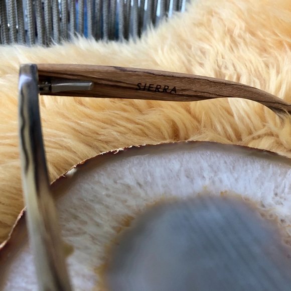 Woodzee Sierra Polarized UV Wood Sunglasses main image 4